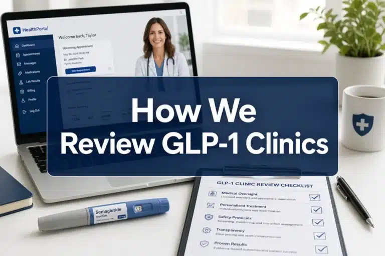 how we review glp-1 clinics