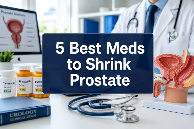 5 Best Medication to Shrink Prostate Gland in 2026