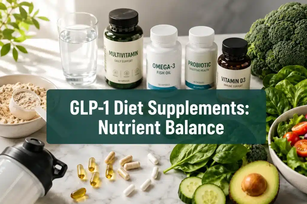 GLP-1 Diet Supplements for Nutrient Balance: The Complete Nutrition Guide (2026) 2 GLP-1 Diet Supplements for Nutrient Balance: The Complete Guide to Supporting Nutrition While Taking GLP-1 Medications (2026)
