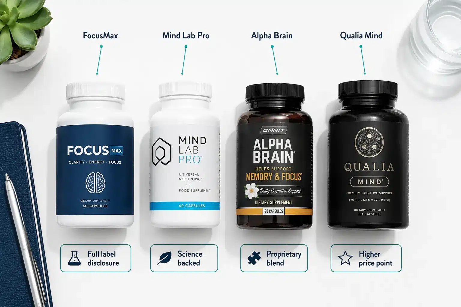 FocusMax 3 FocusMax vs. Other Focus Supplements
