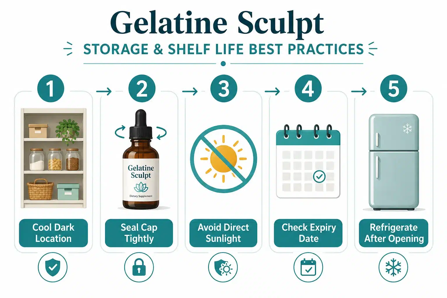 Gelatine Sculpt 4 Gelatine Sculpt Storage, Shelf Life, and How Long It Lasts