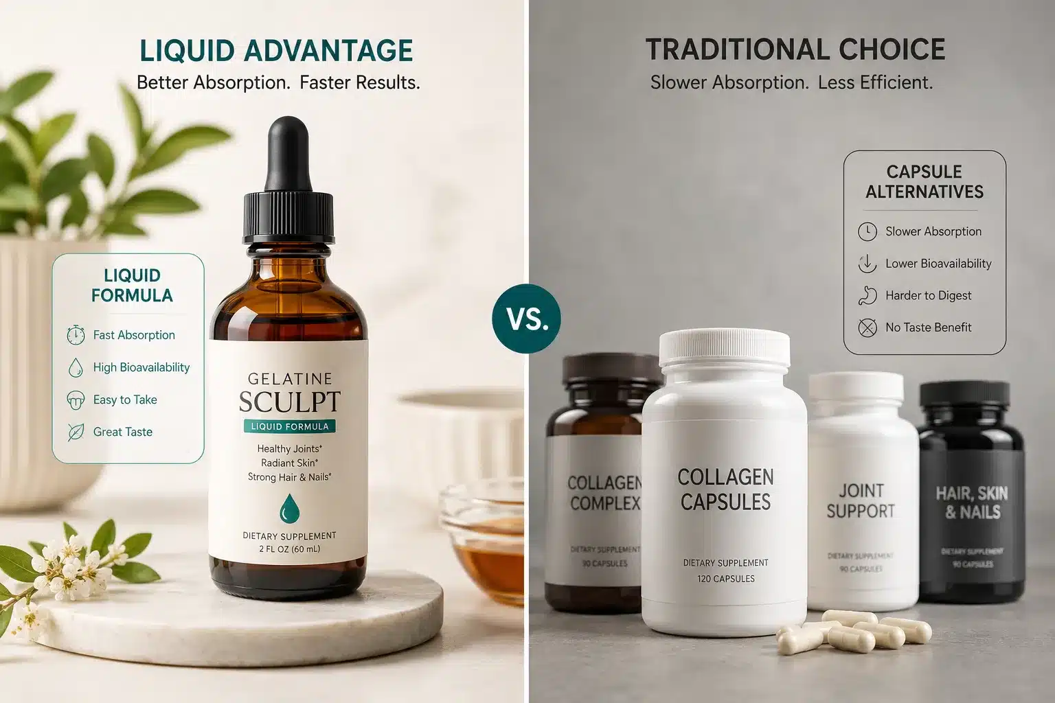 Gelatine Sculpt 3 Gelatine Sculpt vs Other Sculpting Materials and Supplement Competitors