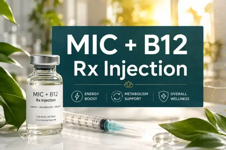 MIC + B12 Rx Injection · fat-metabolism and energy support