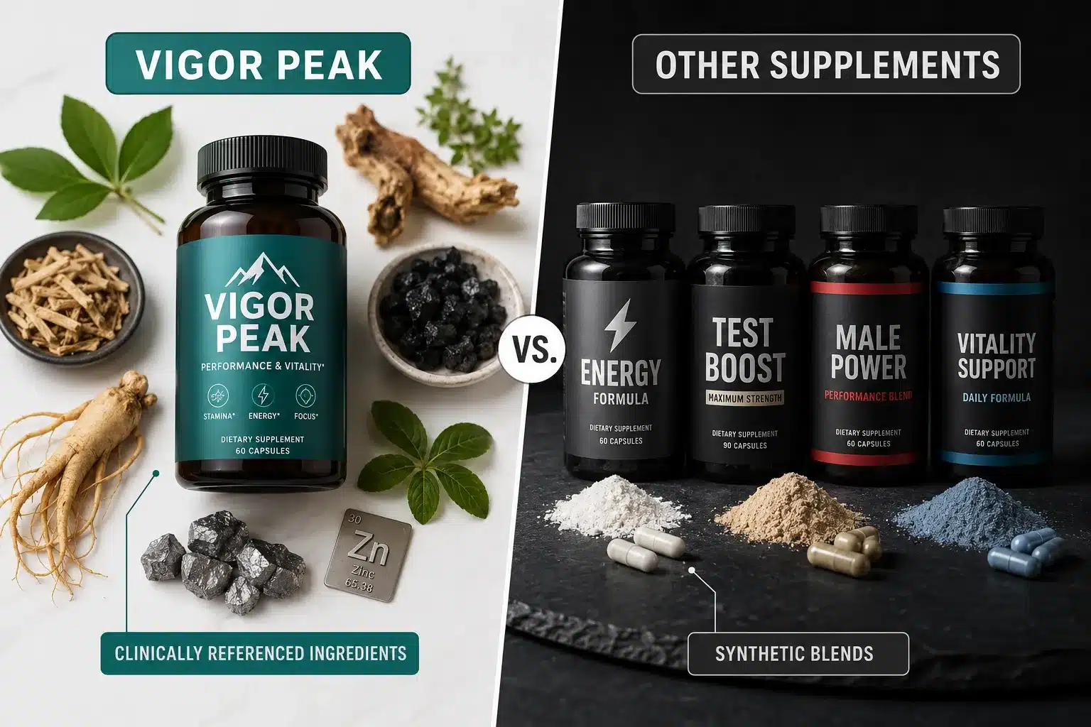 Vigor Peak 3 Vigor Peak vs Other Energy Supplements