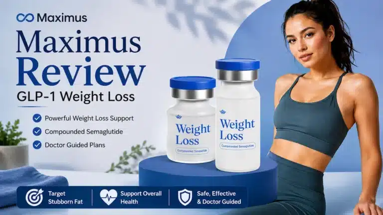 Maximus Review of GLP-1 weight loss medication including compounded semaglutide and tirzepatide
