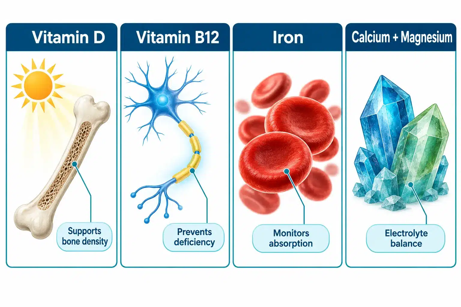 best vitamins to take while on glp 1 2 Do GLP-1 Drugs Affect Vitamin Absorption?