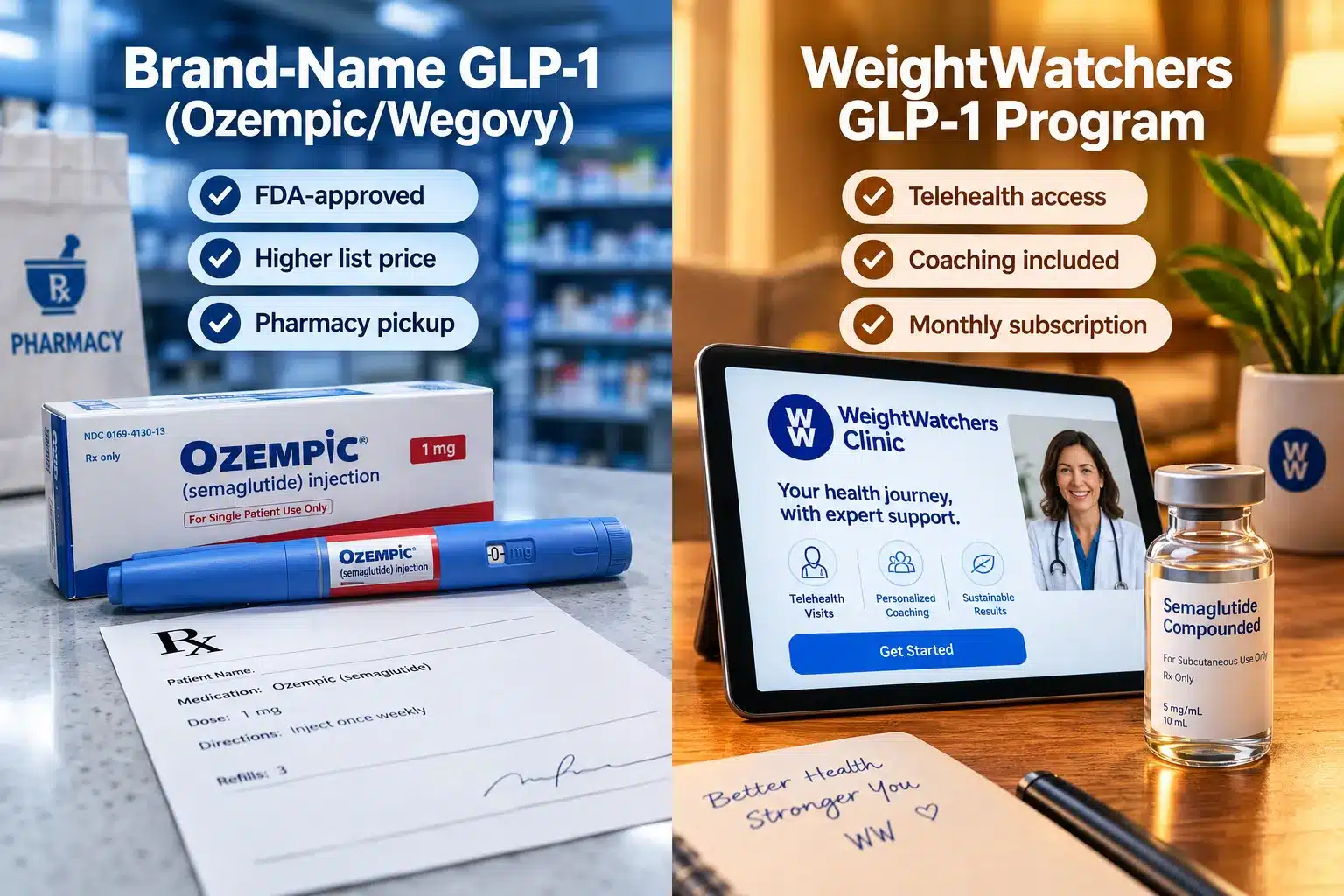 weight watchers glp 1 reviews 3 Weight Watchers GLP-1 vs Ozempic: Which Is Better