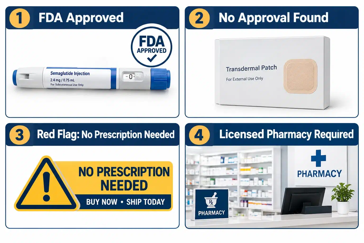 Ozempic Patches: Do They Work or Are They a Scam? 3 Are Ozempic Patches FDA Approved?
