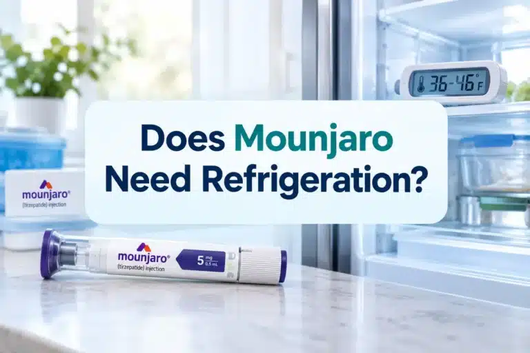 does mounjaro need to be refrigerated