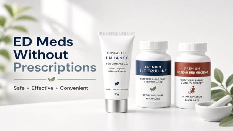 ED Meds Without Prescriptions: 5 Best Options for 2026 (Honest Review)
