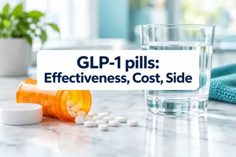 GLP-1 pills: Effectiveness, Cost, Side Effects & What to Know
