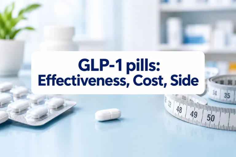 GLP-1 pills: Effectiveness, Cost, Side Effects & What to Know