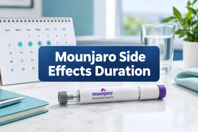 how long does mounjaro side effects last