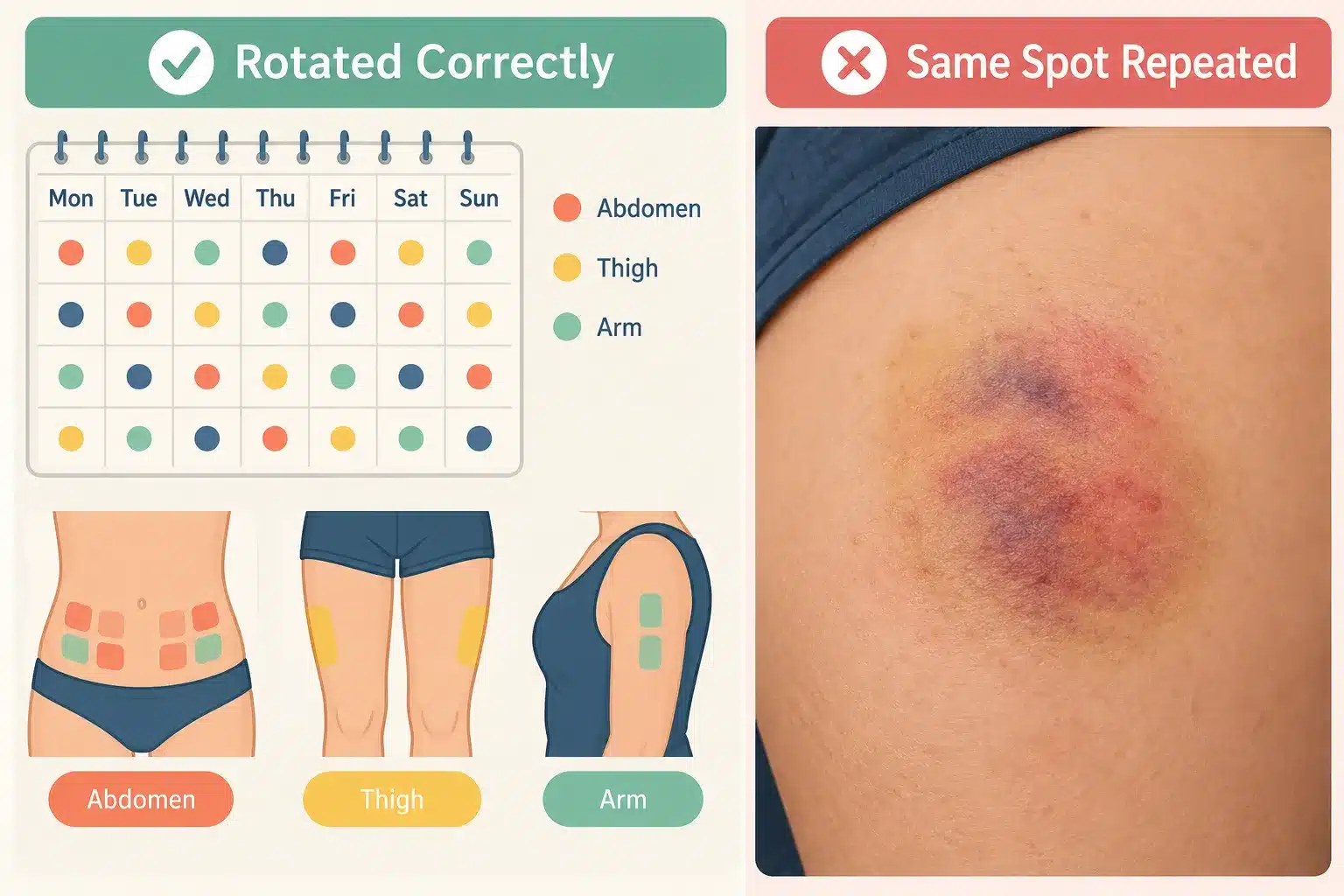 Where to Inject Ozempic: Best Sites & Step-by-Step Guide 4 How Often Should You Rotate Ozempic Injection Sites