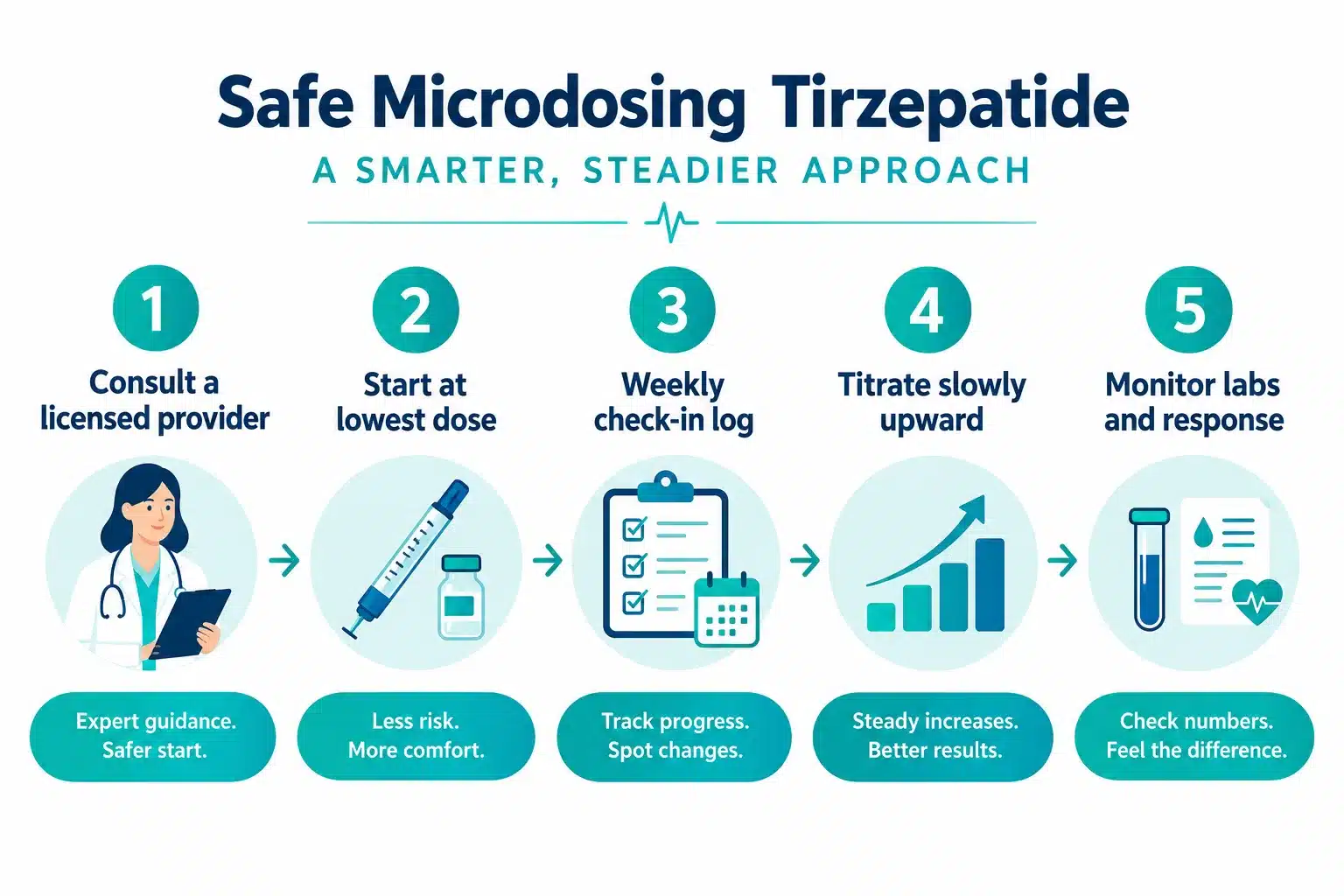 microdosing tirzepatide 3 How to Microdose Tirzepatide Safely: Protocol and Guidelines