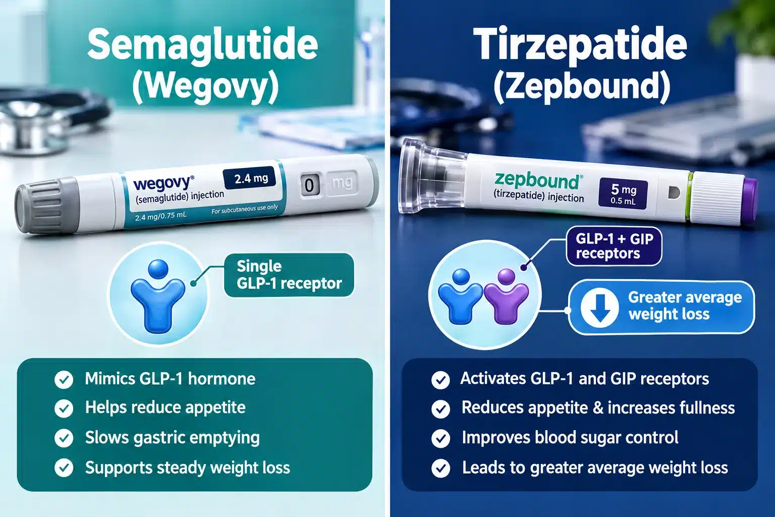 Which GLP-1 Is Best for Weight Loss: 7 Options Compared for 2026 2 Ozempic vs. Wegovy vs. Zepbound: Which GLP-1 Is Best for Weight Loss