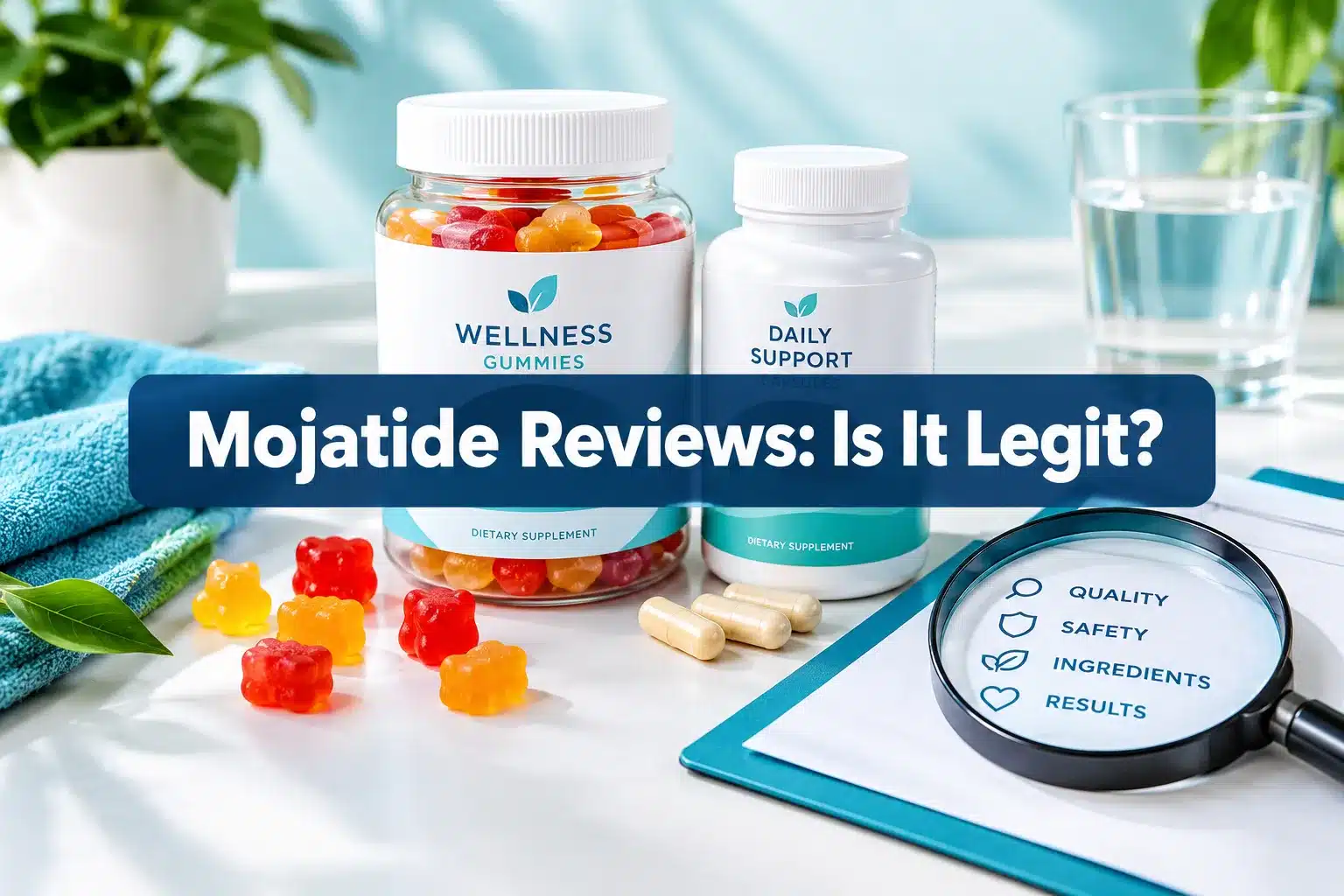 Mojatide Reviews: Is It Legit? 1 Professional () hero image with SHORT (≤42 chars): 'Mojatide Reviews: Is It Legit?', crisp white on a dark navy