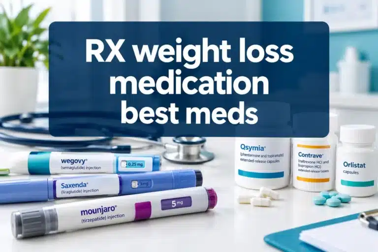 RX weight loss medication best meds for weight loss