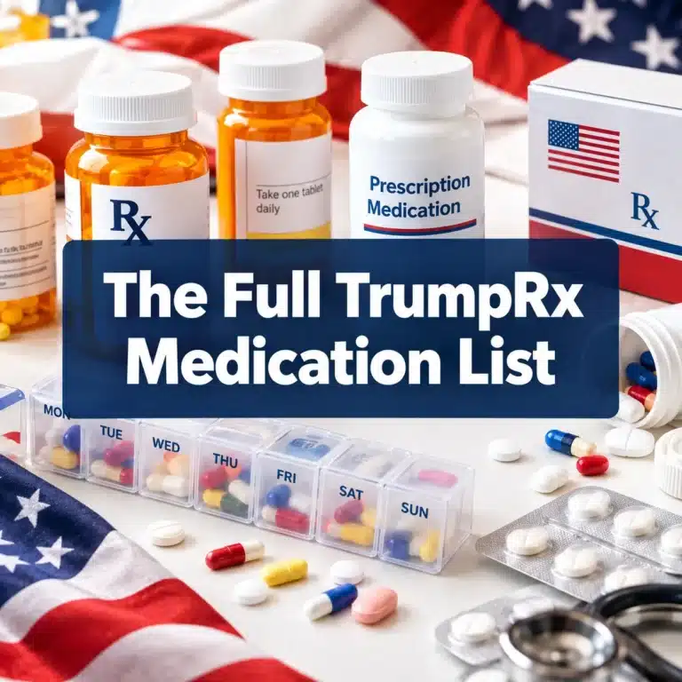 The Full TrumpRx Medication List: Brand-Name and Generic Drugs Included