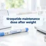 tirzepatide maintenance dose after weight loss