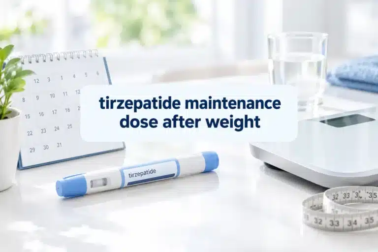 Tirzepatide Maintenance Dose After Weight Loss: Staying at Goal