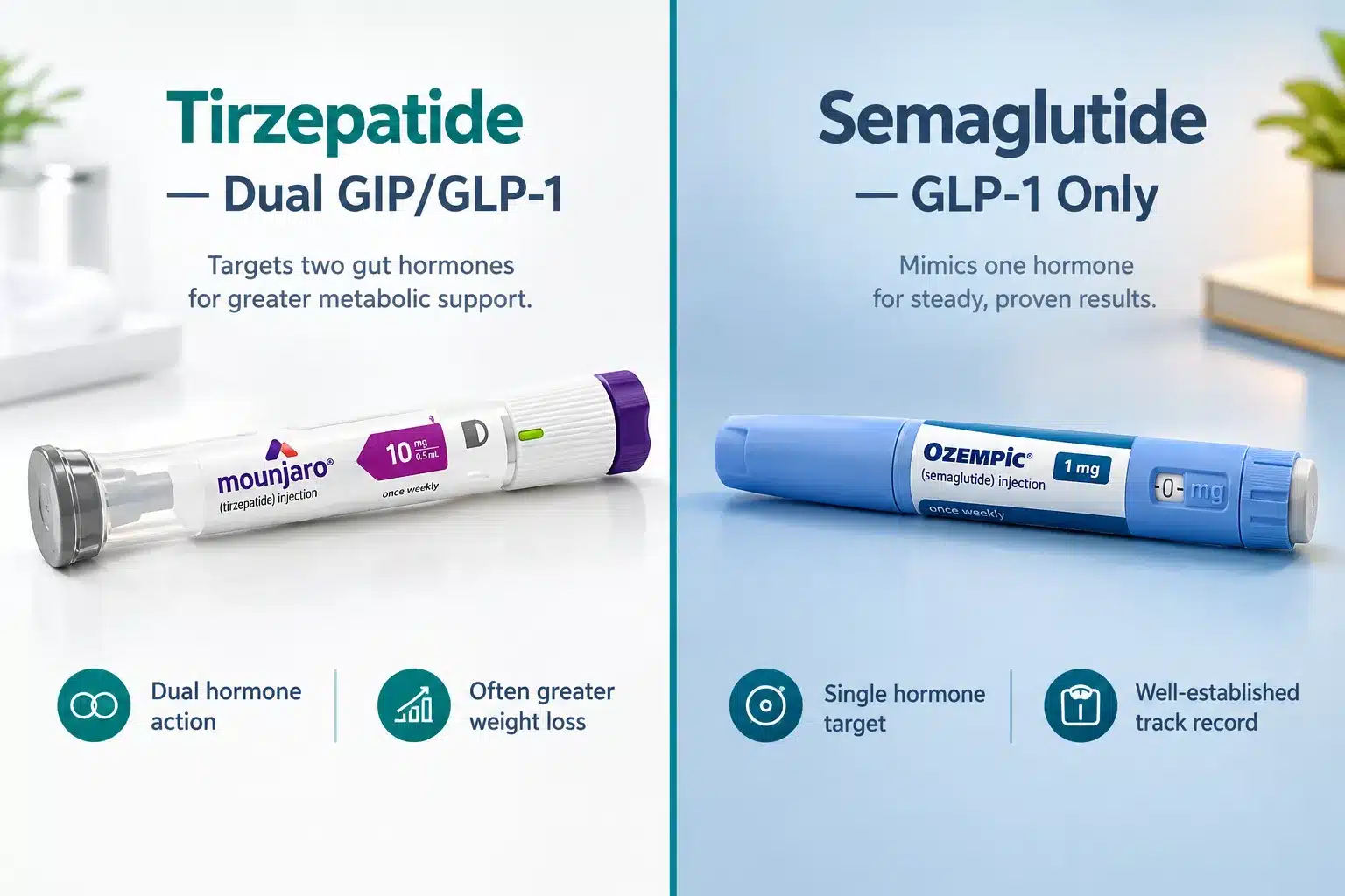 tirzepatide online 3 Tirzepatide vs. Semaglutide and Ozempic: Which Is Better