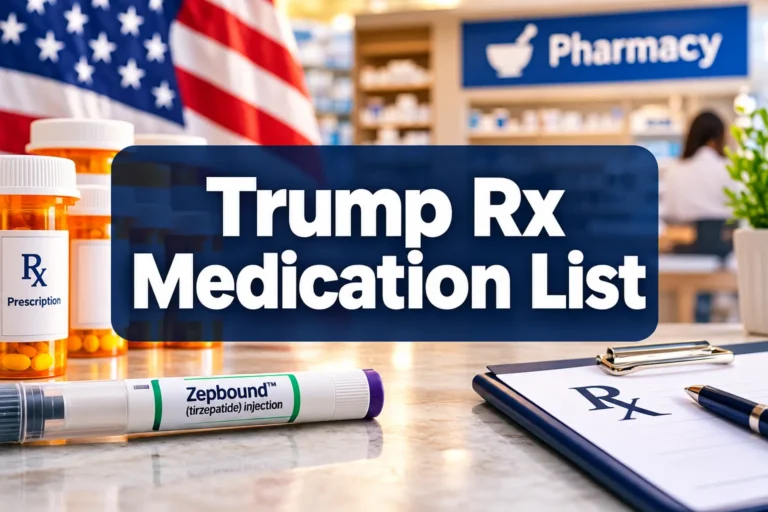 Trump Rx Medication List: How to Get Zepbound and Other Savings