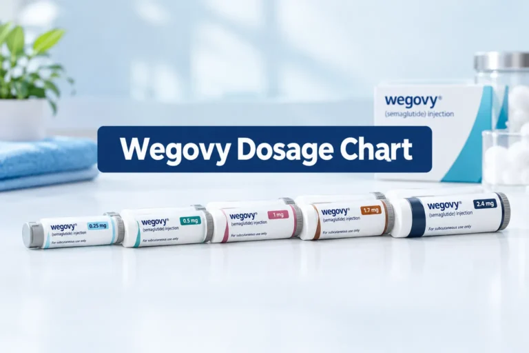 Wegovy Dosage Chart: Every Dose, Strength & Titration Schedule