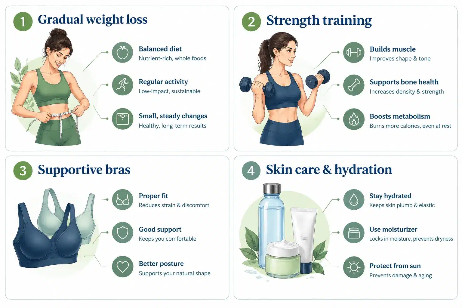 Ozempic Breasts: Does Weight Loss on GLP-1s Change Breast Size? 4 What Can You Do to Prevent Saggy Breasts While Losing Weight on GLP-1s
