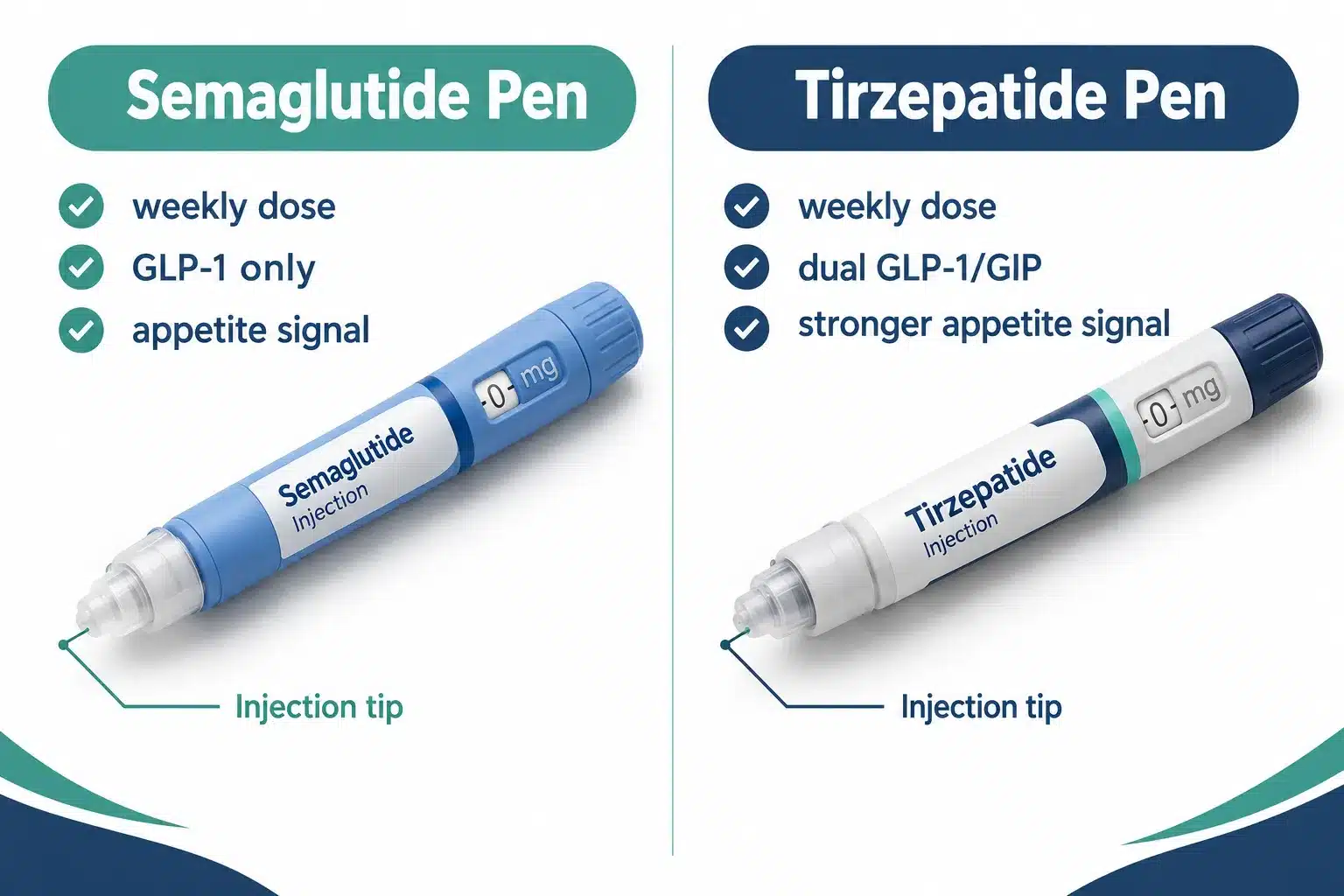 Wegovy vs Zepbound: Weight Loss, Side Effects & Cost Compared 2 What's the Difference Between Wegovy and Zepbound