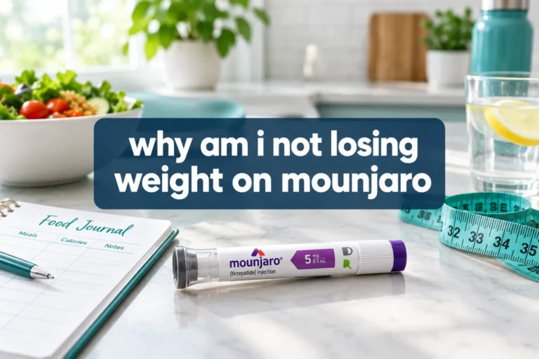 why am i not losing weight on mounjaro